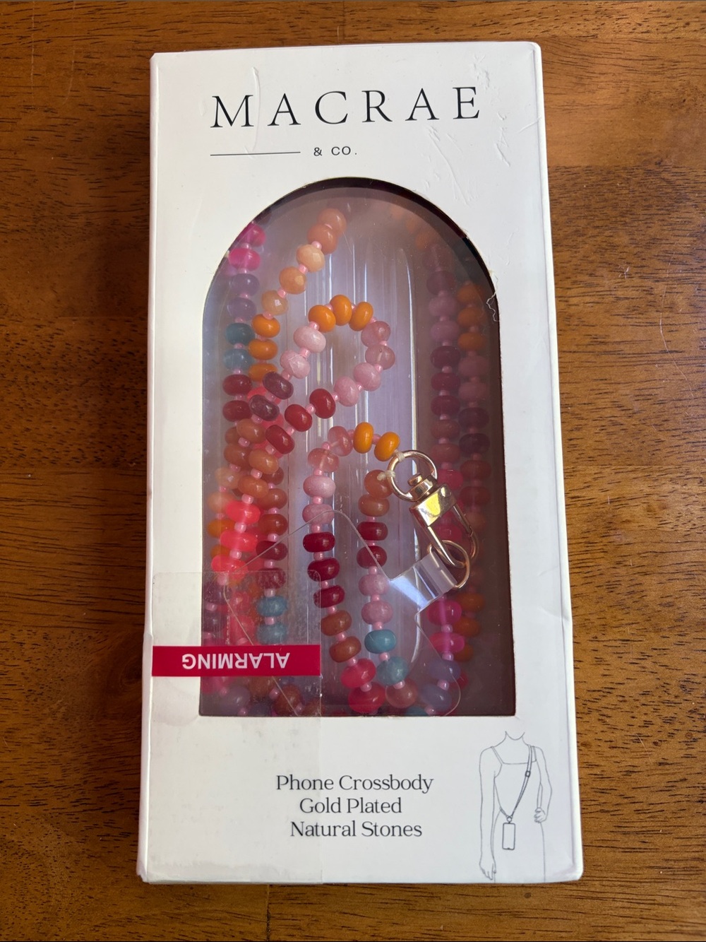 Macrae & Co. Multicolor Beaded Phone Crossbody